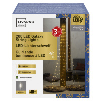 Livarno home Světelný LED řetěz, 200 LED (drát/stříbrná)