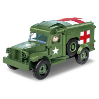 COBI 2257 II WW Dodge WC 54 sanitka D-DAY, 1:35, 293 k, 1 f