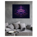 Obrazy na stěnu - Abstrakt - lotosový květ Rozměr: 40x50 cm, Rámování: bez rámu a bez vypnutí pl