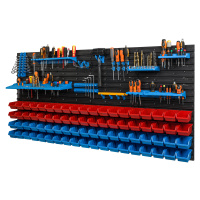 Dílenská tabule nářadí 154x78cm 76 kyvet