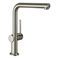 Dřezová baterie Hansgrohe Talis s otočným ramínkem vzhled nerezu 72840800