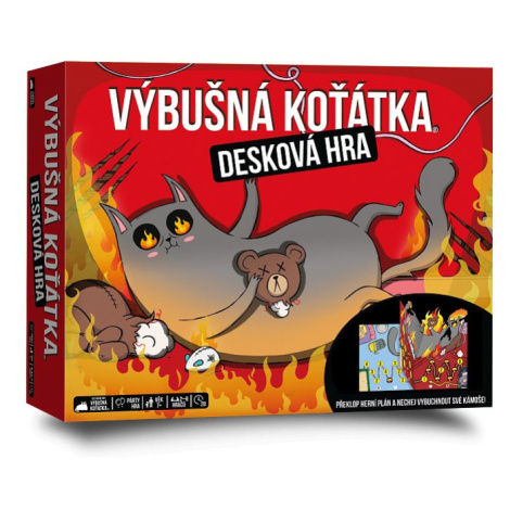 Výbušná koťátka: Desková hra Asmodee