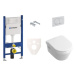 Cenově zvýhodněný závěsný WC set Geberit  + WC Villeroy & Boch Omnia Architectura SIKOGES5B0