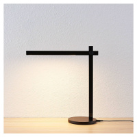 Lindby Lindby Loretta LED stolní lampa, CCT, černá