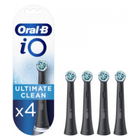 Oral-B iO Ultimate Clean Černé Kartáčkové Hlavy 4 ks