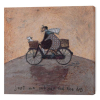 Obraz na plátně Sam Toft - Just Me and You and The Dog, 2 - 40×40 cm