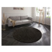 Mint Rugs - Hanse Home koberce Kusový koberec Norwalk 105105 dark grey - 160x160 (průměr) kruh c