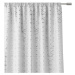 Dekorační vzorovaný závěs s řasící páskou BRILIANTOS bílá 140x250 cm (cena za 1 kus) MyBestHome