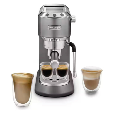 DeLonghi Pákový kávovar Espresso De'Longhi Dedica Arte EC885.GY / 1300 W / 1,1 l / 15 bar / šedá