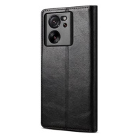Lenuo Leather flipové pouzdro pro Xiaomi 13T/ 13T Pro, černá