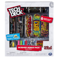 TECH DECK SKATESHOP 6KS S PŘÍSLUŠENSTVÍM