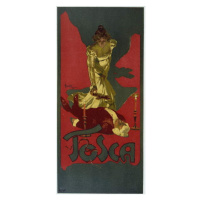 Obrazová reprodukce “La Tosca” by Giacomo Puccini (1858-1924) 1906, Hohenstein, Adolfo, 20 × 40 