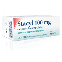 STACYL 100 mg 100 Enterosolventních tablet