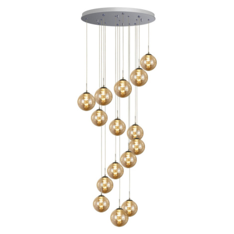 Nettlife KYVADLOVÉ světlo, energeticky úsporné, 15 světel, 41/41/320 cm