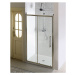 Gelco ANTIQUE sprchové dveře posuvné,1100mm, ČIRÉ sklo, bronz