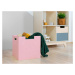 Benlemi Úložný dřevěný box BOKS s obdélníkovým výřezem Zvolte barvu: Transparentní vosková lazur