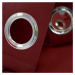 Dekorační závěs s kroužky COLOR 250 barva 13 vínová 140x250 cm (cena za 1 kus) MyBestHome