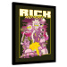 Obraz na zeď - Rick and Morty – 80s Action Movie, 34.3 × 44.5 cm