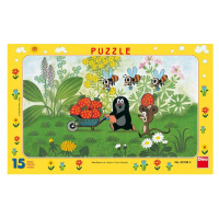 Dino Puzzle Krtek na výletě 15 dílků