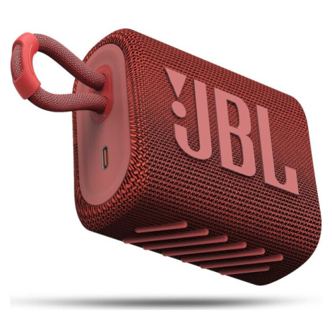 JBL GO3 Červená