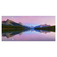 Fotografie Maligne Lake, Yan Zhang, 50 × 23.6 cm