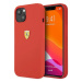 Kryt Ferrari FESSIHCP13SRE iPhone 13 mini 5,4" red hardcase Silicone (FESSIHCP13SRE)