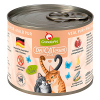 GranataPet pro kočky – DeliCATessen konzerva čisté telecí maso 6× 200 g