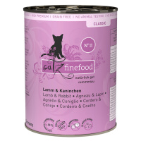 Catz finefood výhodné balení 24 x 400 g - Jehněčí & králík