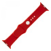 Set silikonových řemínků FIXED Silicone Strap pro Apple Watch 42 mm/44 mm, červená