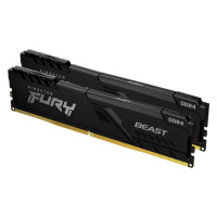 KINGSTON 32GB 2666MHz DDR4 CL16 DIMM (Kit of 2) 1Gx8 FURY Beast Black