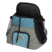 Kerbl Cestovní batoh na psa Vacation, přední, 31 × 24 × 38 cm šedý/modrý