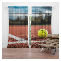 Sablio Závěs Tennis: 2ks 140x250cm