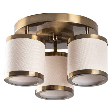 Opviq Stropní svítidlo Way I vintage zlaté/běžové Opviq lights