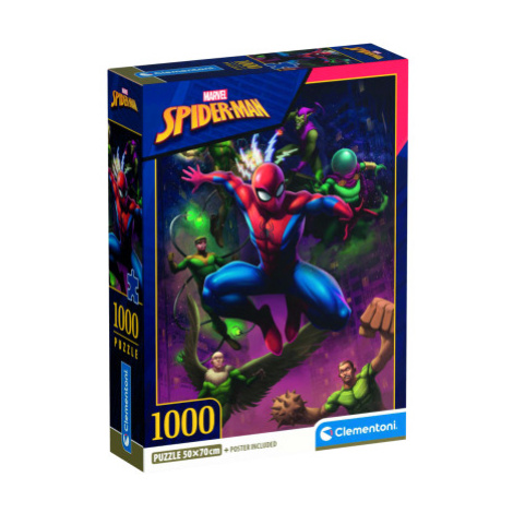 Clementoni - Puzzle 1000 Spider-Man