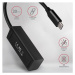 AXAGON HUEM1C 4x USB 3.2 Gen 1 MINI hub kovový kabel USBC 20cm