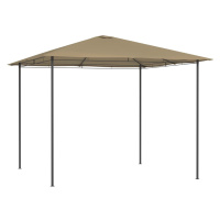 vidaXL Altán 3 x 3 x 2,6 m taupe 160 g/m²