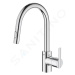 Grohe 31486001 - Dřezová baterie s výsuvnou sprškou, chrom