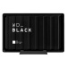 WD BLACK D10 Game drive 8TB, černý