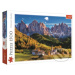 Údolí Val di Funes, Dolomity - puzzle z kategorie Přírodní scenérie