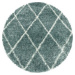 Ayyildiz koberce Kusový koberec Alvor Shaggy 3401 blue kruh Rozměry koberců: 160x160 (průměr) kr