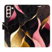 iSaprio flip pouzdro Gold Pink Marble 02 pro Samsung Galaxy S21