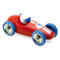 Vilac Závodní auto GM červené s modrými koly