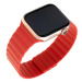 FIXED Silicone Magnetic Strap pro Apple Watch 42/44/45/Ultra 49mm červený