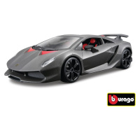 Bburago 1:24 Lamborghini Sesto Elemento Metallic Grey, W007317