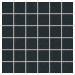 Mozaika Rako Compila Coal 30x30 cm mat DDM05871.1