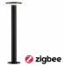 PAULMANN LED stojací svítidlo Smart Home Zigbee Plate IP44 600mm RGBW+ 5W 230V antracit kov/uměl