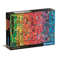 CLEMENTONI ColorBoom: Koláž 1000 dílků