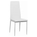 Tempo Kondela Židle COLETA - bílá ekokůže /bílý kov + kupón KONDELA10 na okamžitou slevu 3% (kup