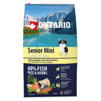 Ontario Senior Mini Fish&Rice granule 6,5 kg