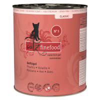 Výhodné balení catz finefood 12 x 800 g - drůbeží